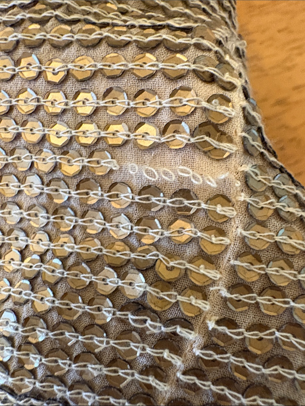 Haute Hippie Silver Sequin Mini Skirt - Picture 7 of 11